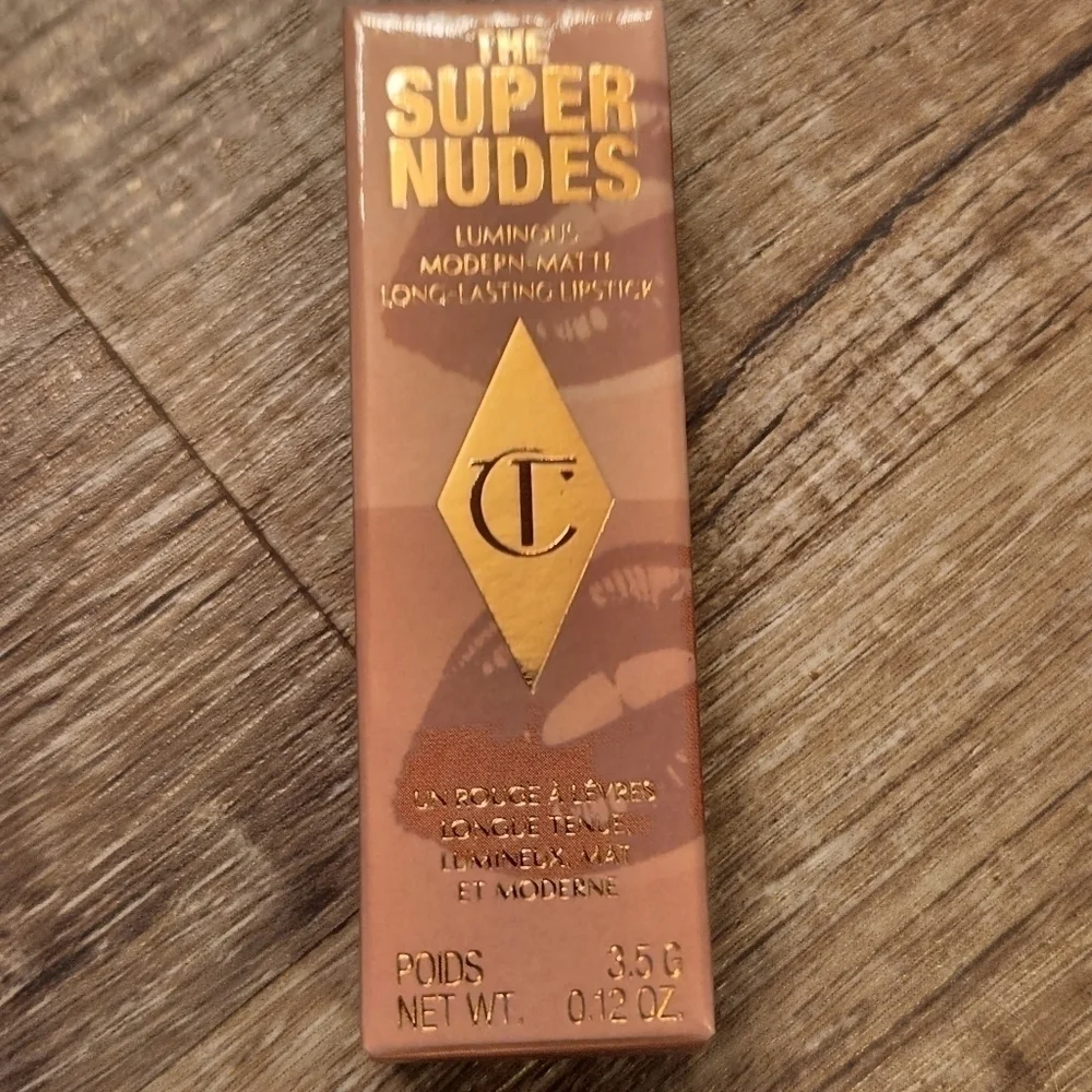 CHARLOTTE Tilbury The Super Nudes shade Super Fabulous Long Lasting Lipstick